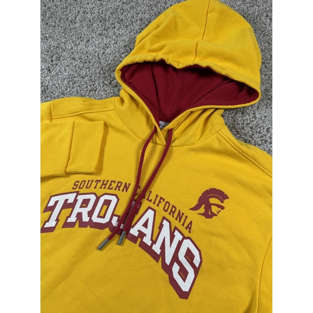 NEW Champion USC Southern California Trojans Pullover Hoodie‎ Sweatshirt Small